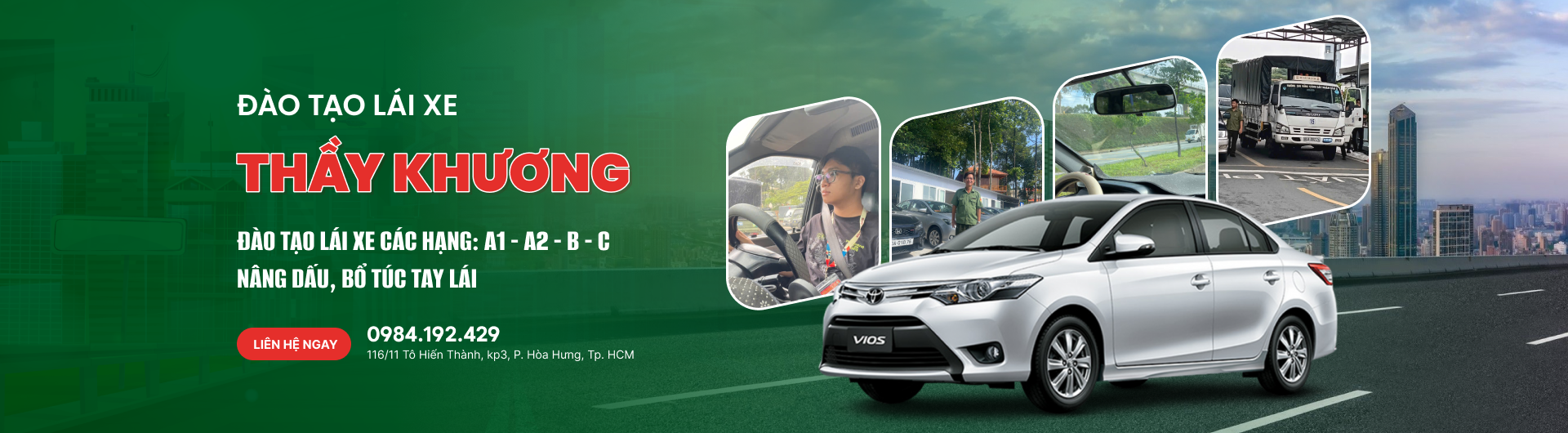 ĐÀO TẠO LÁI XE THẦY KHƯƠNG