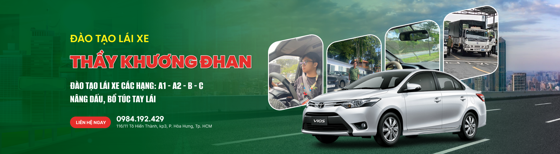 ĐÀO TẠO LÁI XE THẦY KHƯƠNG